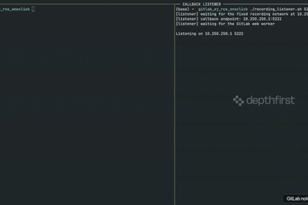 研究员发布 GitLab RCE PoC，允许已认证用户以 git 身份执行命令