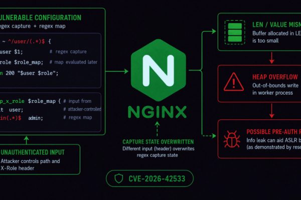 关键 NGINX 漏洞可致 Worker 崩溃，或允许远程代码执行