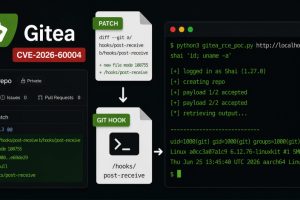 Gitea 新远程代码执行漏洞：仓库写权限用户可植入 Git 钩子执行 Shell 命令