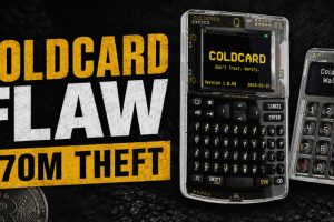 Coldcard 硬件钱包漏洞与 41 分钟内 7000 万美元比特币盗窃案有关